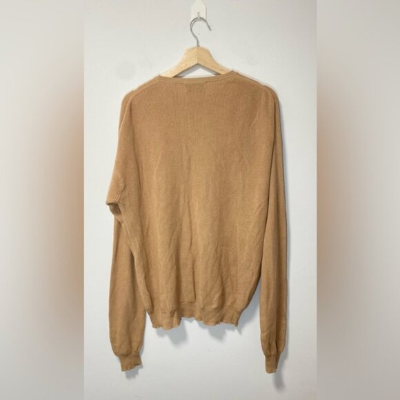 Ça Va de Soi Salento Cardigan-Stitch Crewneck Pullover – 100% Egyptian Cotton - Picture 7 of 12